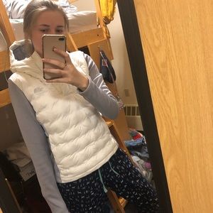 The north face vest jacket